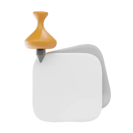 Memo  3D Icon