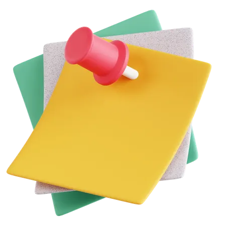 Memo Notes  3D Icon