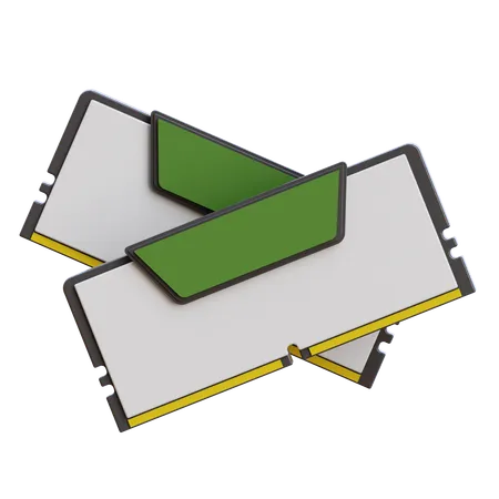 Memoria RAM  3D Icon