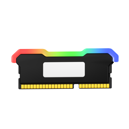 Única ram rgb  3D Icon