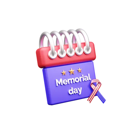 Memorial Day  3D Icon