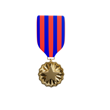 Memorial Medal  3D Icon