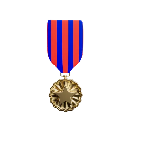 Memorial Medal  3D Icon