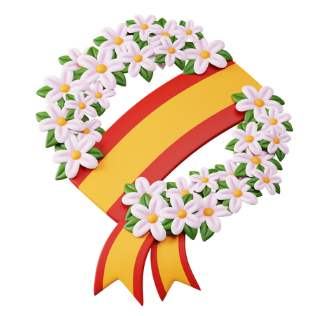 Memorial Wreath  3D Icon