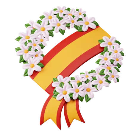 Memorial Wreath  3D Icon