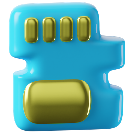 Memory  3D Icon