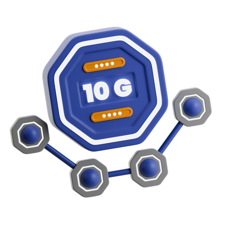 Memory Card 10 Gb  3D Icon