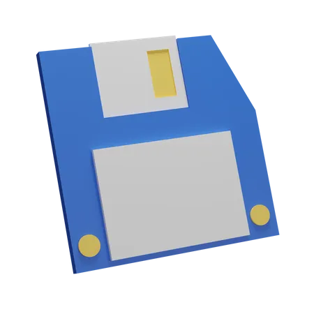 Memory card  3D Illustration