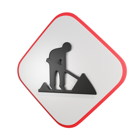 Men At Work  3D Icon