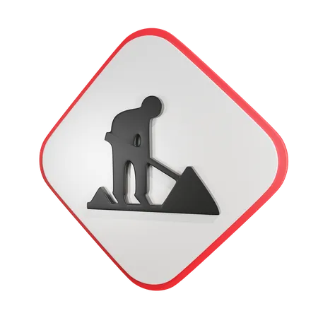 Men At Work  3D Icon