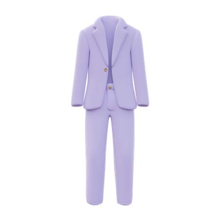 Men Casual Suit  3D Icon