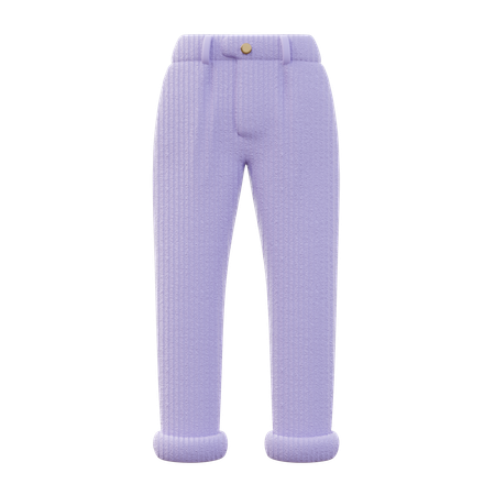 Men Corduroy  3D Icon