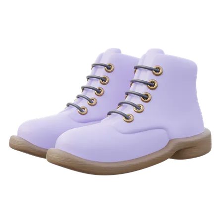 Men Everyday boots  3D Icon