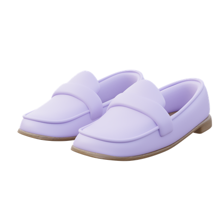 Men Loafers  3D Icon