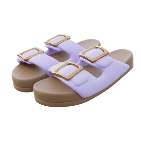 Men Sandals  3D Icon