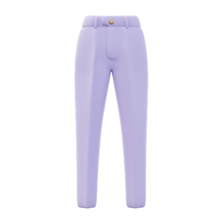 Men Trousers  3D Icon