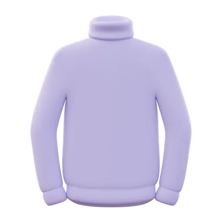 Men Turtle neck  3D Icon