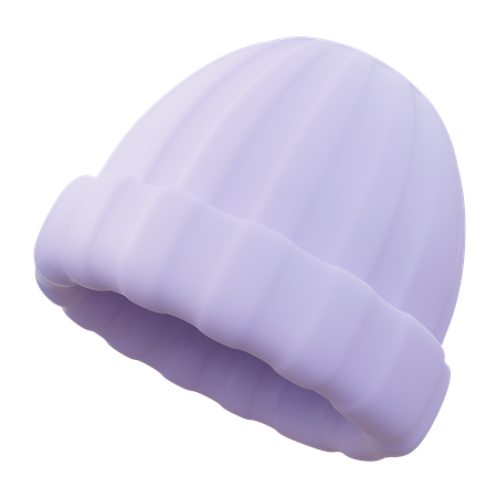 Men Winter hat  3D Icon
