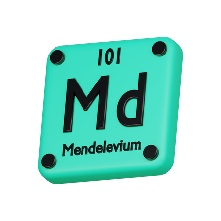 Mendeleev  3D Icon