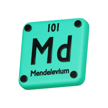 Mendeleev  3D Icon