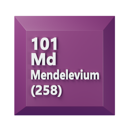 Mendelejew  3D Icon