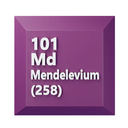 Mendelejew  3D Icon