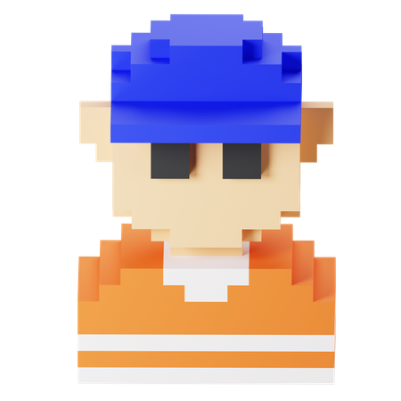 Garoto  3D Icon