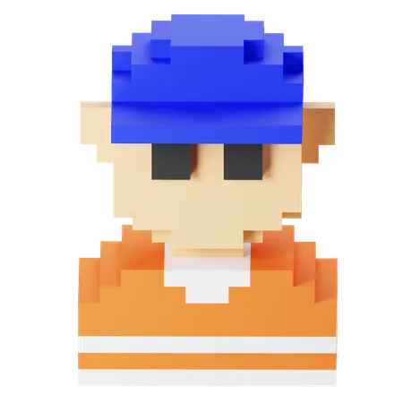 Garoto  3D Icon