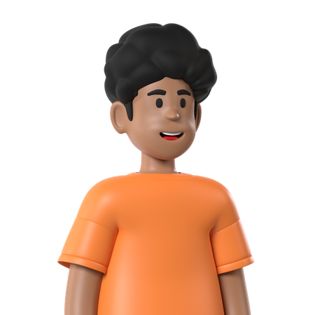 Garoto  3D Icon