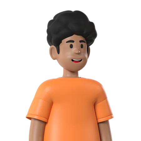 Garoto  3D Icon