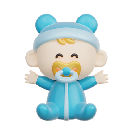 Menino 3D Icon