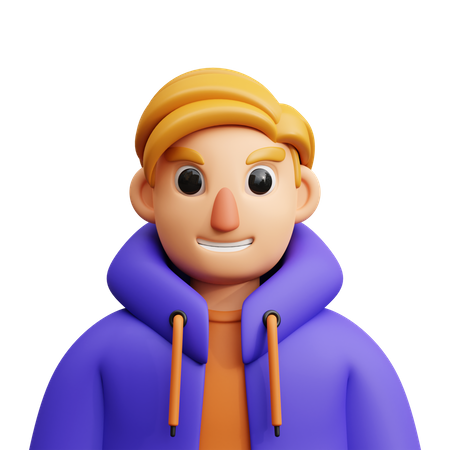 Garoto  3D Icon