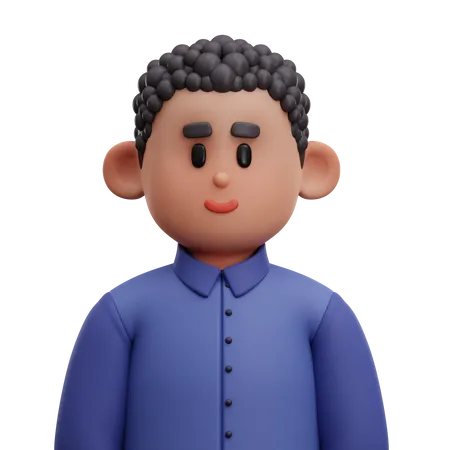 Menino Avatar  3D Icon