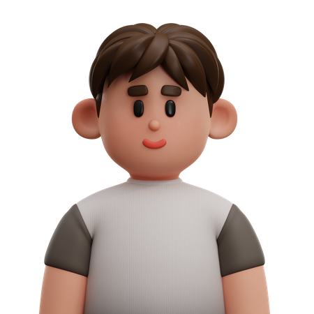 Menino Avatar  3D Icon