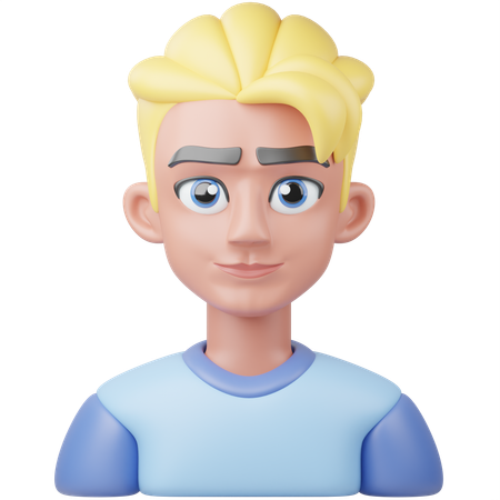 Menino bonito  3D Icon