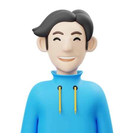 Menino bonito  3D Icon
