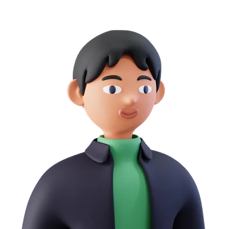 Menino bonito  3D Icon