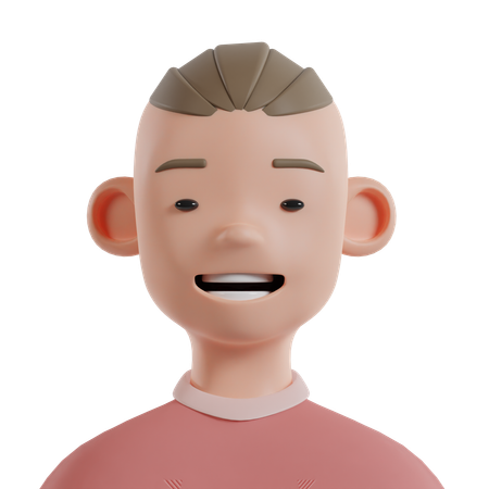 Menino feliz  3D Icon