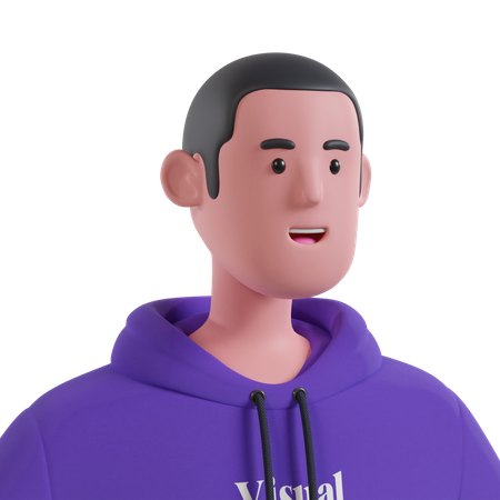 Menino feliz  3D Icon