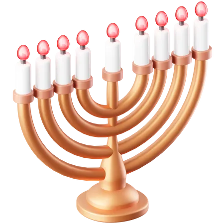 Menorah  3D Icon