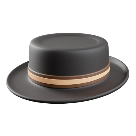 Mens Hat  3D Icon