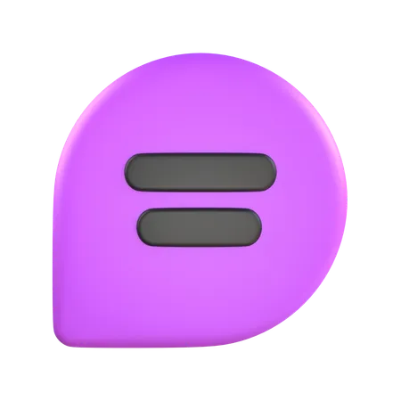 Mensagem  3D Icon