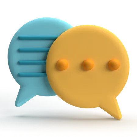 Mensagem  3D Icon