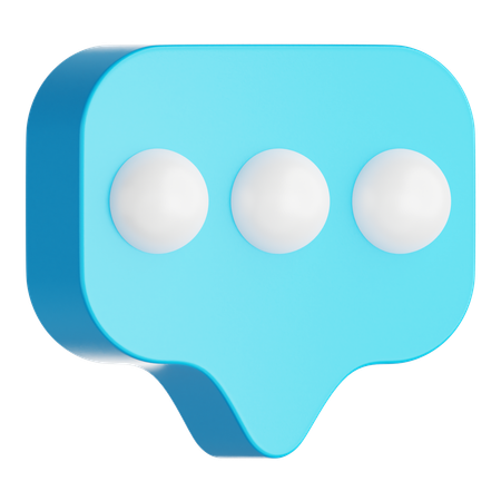 Mensagem  3D Icon