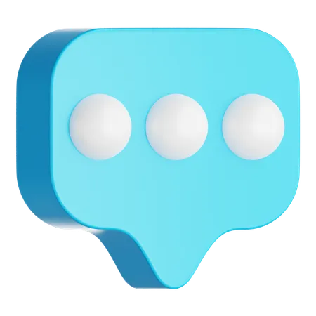 Mensagem  3D Icon