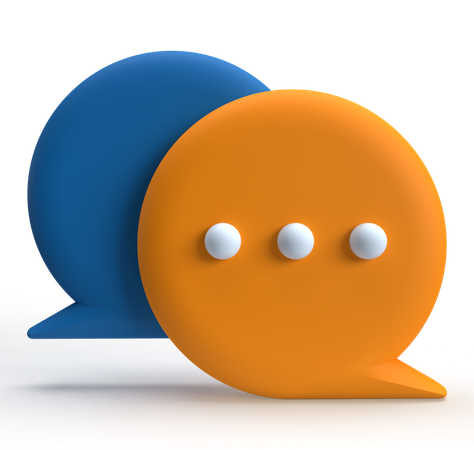 Mensagem  3D Icon