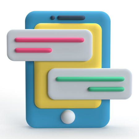 Mensagem  3D Icon