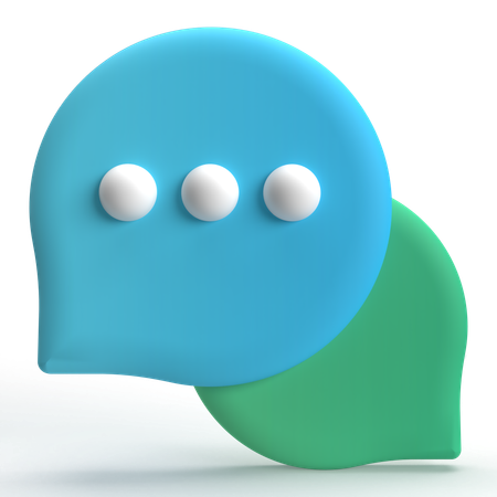 Mensagem  3D Icon