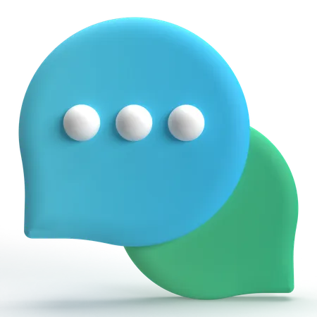 Mensagem  3D Icon