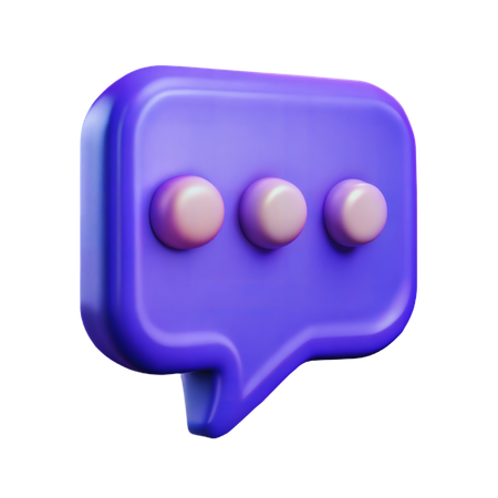 Mensagem  3D Icon